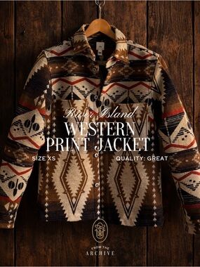 Western Style Jacket | Mens XS